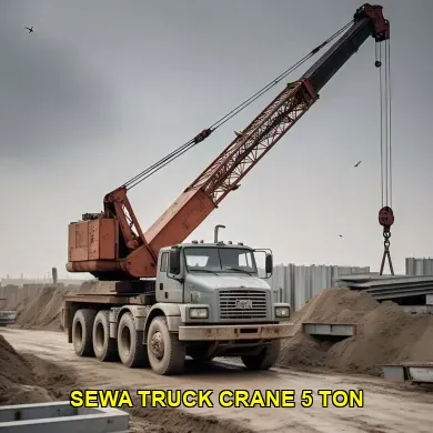sewa truck crane 5 ton